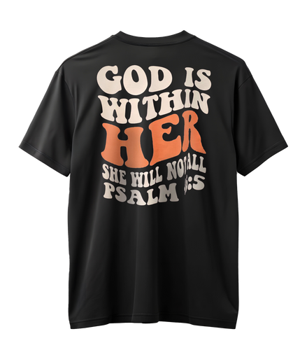 God is within her, she will not fall
